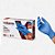 LUVA NITRILICA INDUSTRIAL AZUL M  S/PO VABENE - Imagem 1