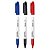 MARCADOR QUADRO BRANCO BAZZE SLIM COLOR CARTELA 3UN - Imagem 1