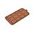 MOLDE DE SILICONE CHOCOLATE MINI BARRINHA FT151 SILVER CHEF - Imagem 1
