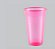 P-07 POTE CITRICO LISO ROSA NEON 250ML COPAZA - Imagem 1