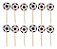 PALITO DECORATIVO BOLA DE FUTEBOL - Imagem 1