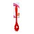 PEGADOR DE MASSAS DE SILICONE 28,5CM X 5,2CM  VERMELHO EM CASA TEM - Imagem 1