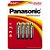 PILHA ALCALINA PALITO AAA 3+1 C/4 PANASONIC - Imagem 1