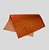 PLACA EVA GLITTER LARANJA BRW - Imagem 1