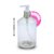 PORTA SABONETE LIQUIDO 500 ML PUMP CRITAL NOVA ERA - Imagem 1