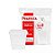 POTE QUADRADO 350ML C/TAMPA PRAFESTA (FREEZER/MICRO) - Imagem 1