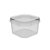 POTE QUADRADO C/TAMPA 150ML PLASTILANIA - Imagem 1