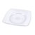 PRATO QUADRADO 15CM CRISTAL ELITEPLASTIC - Imagem 1
