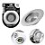 RALO EM ACO INOX PARA PIA 9CM AMIGOLD - Imagem 1
