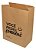 SACO SOS FAST FOOD PEDIU CHEGOU 31X17,5X35CM 20KG DUPACK - Imagem 1