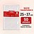 SACO TRANSP CROMUS 25X37 PT C/50 UN - Imagem 1