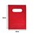 SACOLA BOCA DE PALHACO 25X35 VERMELHO KROMASA - Imagem 1