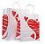 SACOLA KRAFT BRANCA (SOS) AMOR PREMIUM P 26X21X9 - Imagem 1