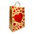SACOLA KRAFT P 26X18X10 CORACOES - Imagem 1