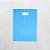 SACOLA PLASTICA (BOCA DE PALHAÇO) 25CM X 35CM AZUL BB ABAPLAST - Imagem 1