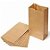 SACOLA SOS PP LISA PAPEL PARDO 12CMX6,5CMX22CM ABSOLUTO - Imagem 1