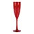 TACA CHAMPANHE 170 ML VERMELHO SOLIDO ART LATEX - Imagem 1