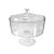 TACA P/ SOBREMESA ALTA 2,2L CRISTAL TOYS - Imagem 1