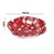 TIJELA NATALINA RED ONDULADA VM 15,5CM - Imagem 1