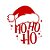 TRANSFER P/ BALAO LETTERING HOHOHO M - Imagem 1