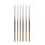 VELA PALITO GIGANTE DEGRADE PEROLA C/ ROSE GOLD 15 CM - Imagem 1