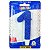VELA SUPER NUMERO SIMPLES AZUL Nº 1 CURIFEST - Imagem 1