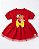 Vestido Pet Boutique Vermelho Turma da Mônica Pets – Tamanho M - Imagem 2