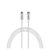 Cabo Usb-C para Usb-C 1,2m em Pvc Branco EUCC 15PB Intelbras - Imagem 1