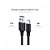 KIT Carregador Usb-C 12w 2.4A 1m Preto GAR-142-EU 1HORA - Imagem 2