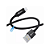 Cabo Usb-A - Lightning 1m 2.4A Trançado Preto CAB250 1HORA - Imagem 3