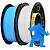 Filamento Multfila PLA Luminoso Azul 1kg - Imagem 1