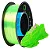Filamento Multfila TPU 95A  Verde Translúcido 1kg - Imagem 1