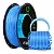 Filamento Multfila TPU 95A Raibow Azul/Branco 1kg - Imagem 1