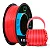 Filamento Multfila TPU 95A Raibow Vermelho/Branco 1kg - Imagem 1