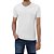 Camiseta Ogochi Essencial Slim Degote V Masculina Branca - Imagem 1