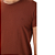 Camiseta Ogochi Essencial Slim Masculina Marrom - Imagem 3