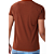 Camiseta Ogochi Essencial Slim Masculina Marrom - Imagem 2