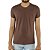 Camiseta Ogochi Essencial Slim Masculina M/C 6490001 - Café - Imagem 1