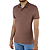 Camiseta Ogochi Gola Polo Casual Slim Masculina - Marrom - Imagem 1