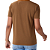 Camiseta Ogochi Essencial Slim Masculino Marrom Algodão - Imagem 2