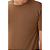 Camiseta Ogochi Essencial Slim Masculino Marrom Algodão - Imagem 3