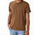 Camiseta Ogochi Essencial Slim Masculino Marrom Algodão - Imagem 1