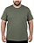 Camiseta Ogochi Plus Size Casual Masculina Mescla Escuro - Imagem 1