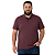 Gola Polo Ogochi Plus Size Casual Masculina Piquet Lilás - Imagem 2