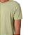 Camiseta Ogochi Plus Size Casual Masculina Verde Manga Curta - Imagem 2