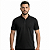 Camisa Gola Polo Ogochi Slim Piquet Casual Masculino Preta - Imagem 1