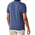 Camisa Gola Polo Ogochi Slim Piquet Casual Masculino Azul - Imagem 3