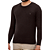 Suéter Tricot Ogochi Essencial Slim Masculino Marrom - Imagem 1