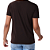 Camiseta Ogochi Essencial Slim Masculino Marrom Escuro - Imagem 2