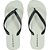 Chinelo Ogochi Casual Básico Sintético Branco - Imagem 1